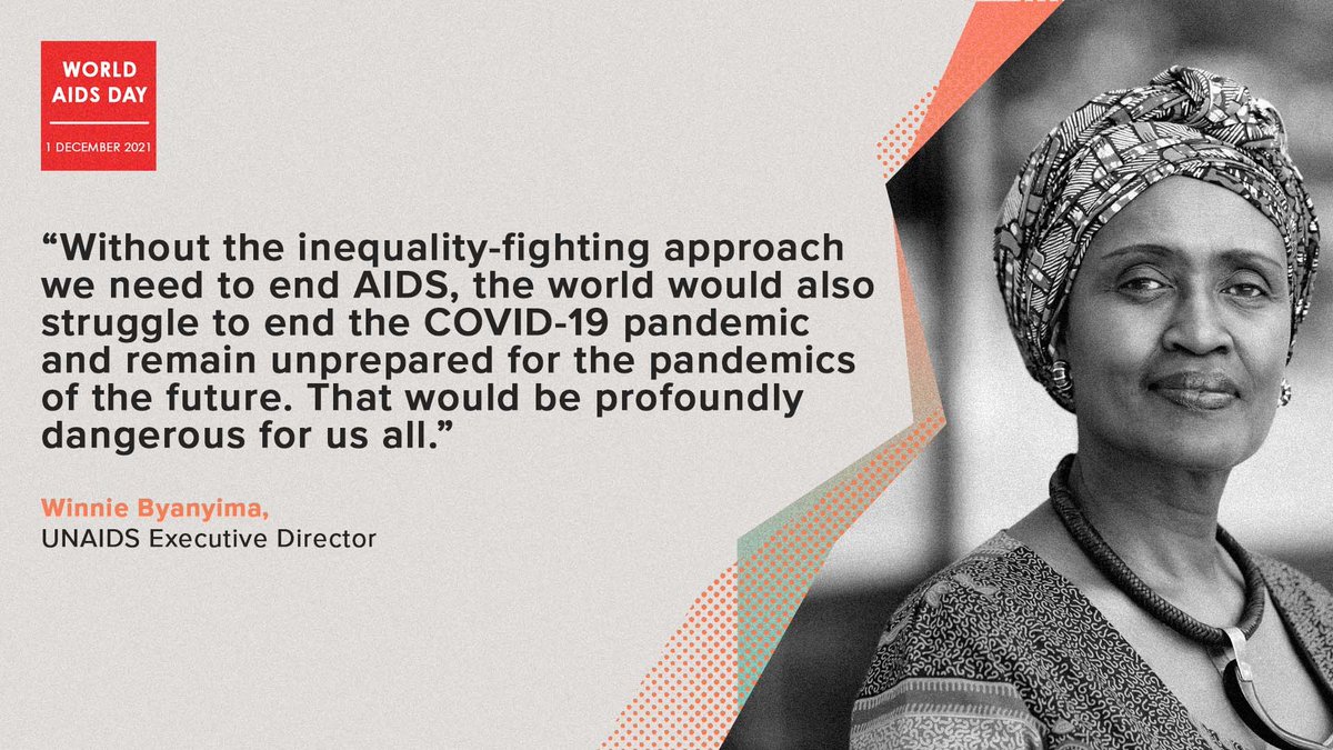 Inequality is set to kill millions. We have to fight it together.

My #WorldAIDSDay message 👇🏾

#JournéeMondialeDuSida
#DíaMundialdelSIDA
linkedin.com/pulse/my-world…