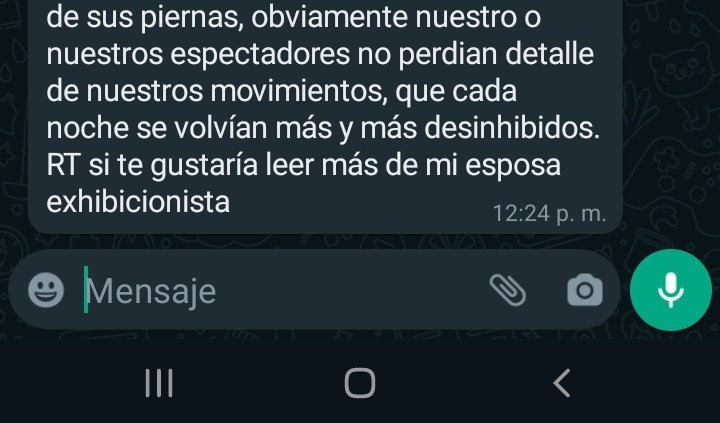 AudiosSexoxos's tweet photo. ▶️ESPOSA EXHIBICIONISTA◀️
PARTE 4

Si no te gusta solo ignora, evitar los malos comentarios o burlas. No se puede comprobar la veracidad del relato pero la idea es disfrutar de la lectura.

RT PARA MÁS RELATOS https://t.co/yqnUY2VxnL