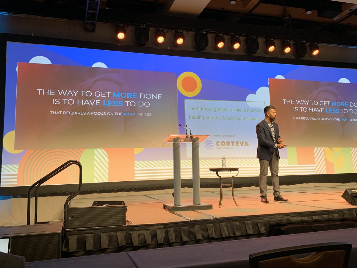 A great final takeaway from ⁦<a href="/HamzaK/">HAMZA KHAN</a>⁩ this morning at #GrowCanada21. Focus on doing the right things, not more things.
