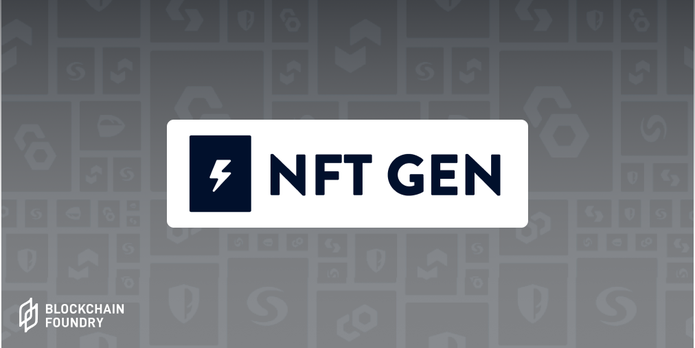 BlockFoundry's tweet photo. 2/5
Automate & simplify generating #NFTs with #NFTGen: A tool to market, deploy & mint NFTs with plans to soon launch #Metaverse NFTs.
We recently used NFTGen to deploy C$6.2 million worth of NFTs in less than 40 minutes for our partner @HouseofKibaa.
$BCFN https://t.co/9jCLfSPVWN