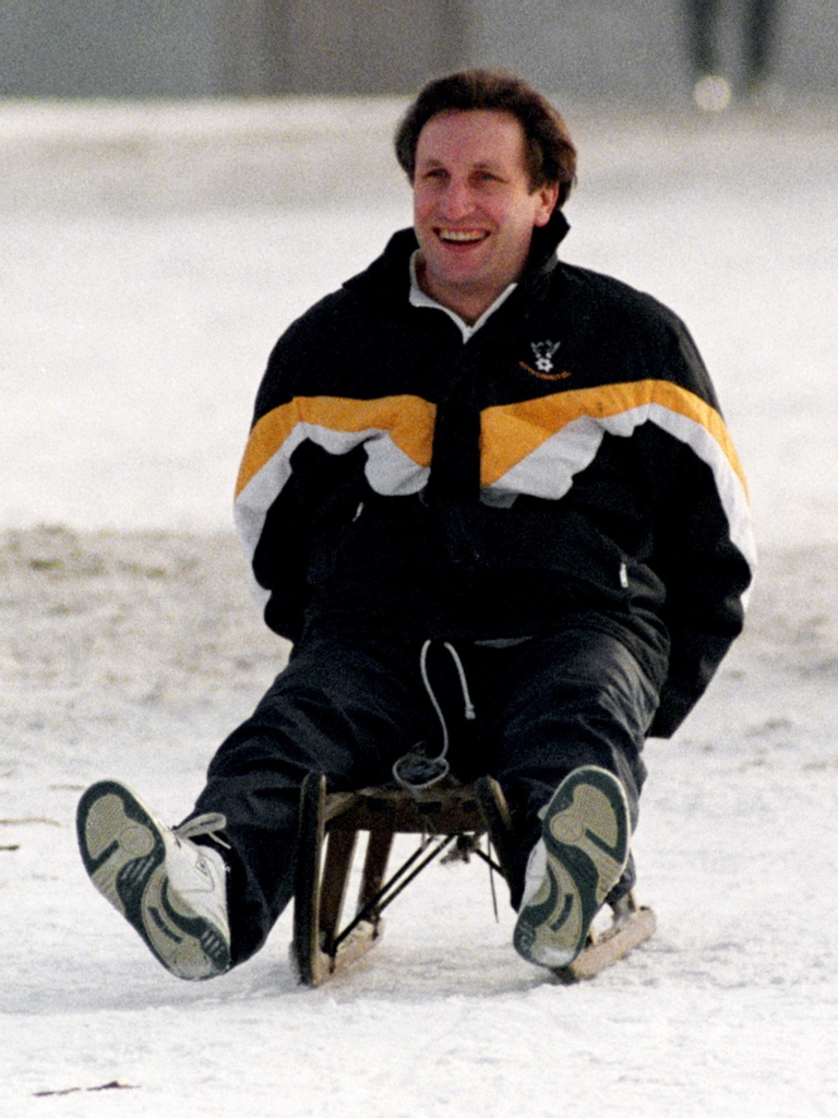 Neil Warnock on a sledge. Lovely stuff.

Happy Birthday, Neil. 