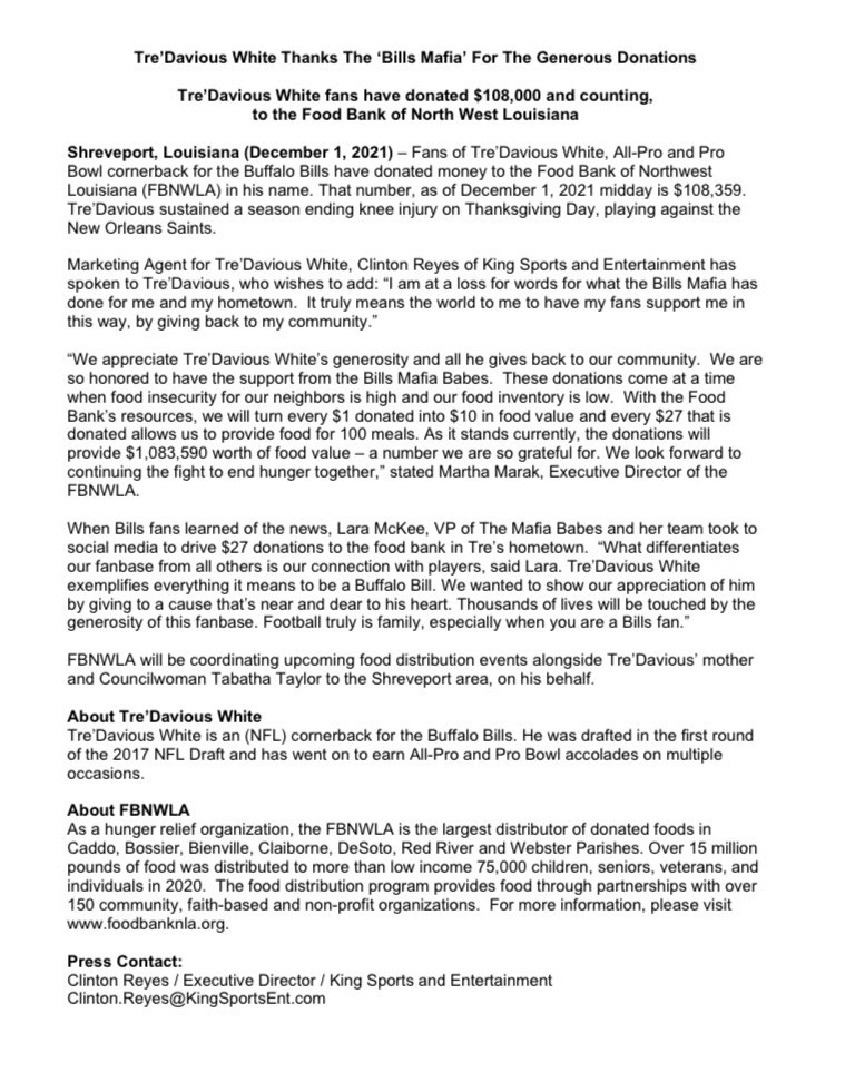 Look at what you did, #BillsMafia