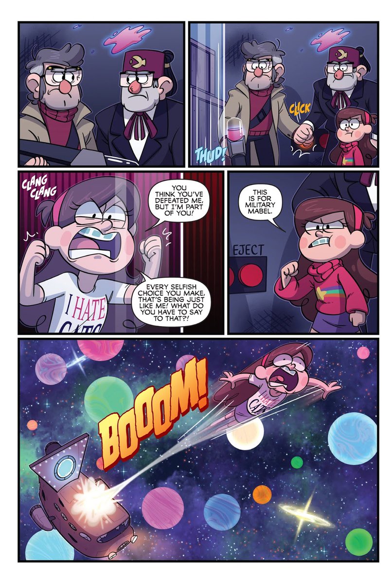 girl_clones's tweet photo. Ending
After the battle, the demon Mabel was kicked into space, and the other Mabels were sent back to their world.
#catfight
#twoofher https://t.co/wwqMGGGPkn
