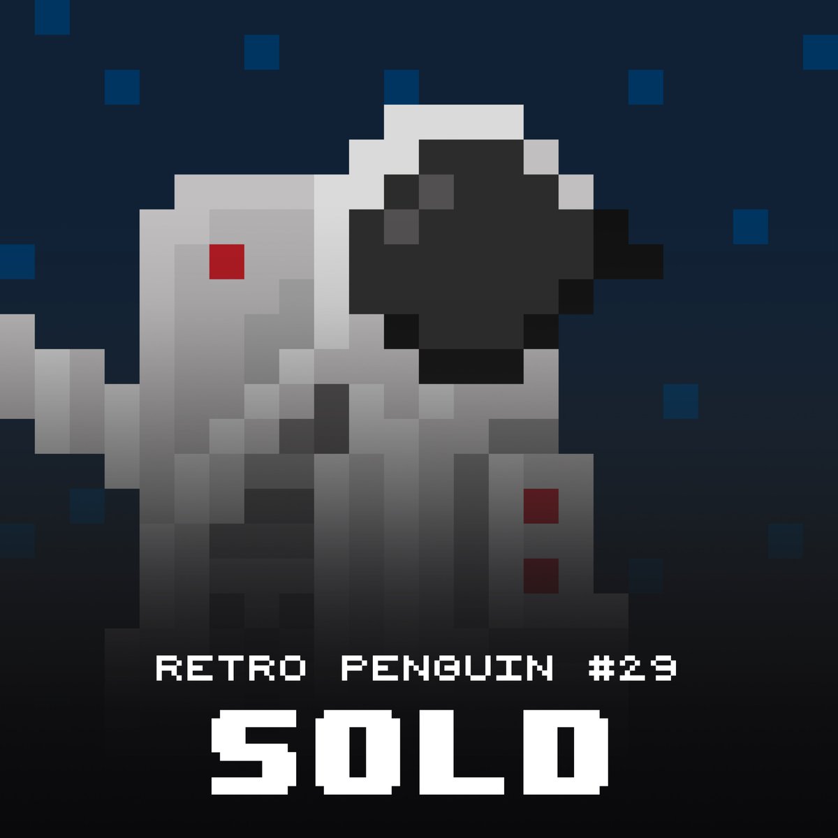 RetroPenguins's tweet photo. SOLD!
#NFTs #nft #NFTartists #NFTcollectibles https://t.co/pzoNPCcKv3