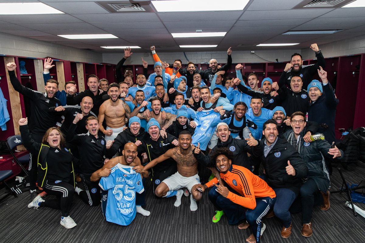 Beyond proud to be part of this family!! 💙🗽 @NYCFC