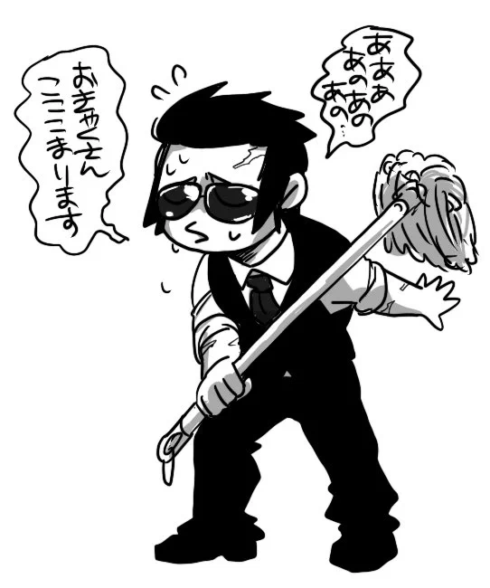 ミ先輩と比べると、🍎⌚️は全然サングラスに食われてないこなれた感じがある 