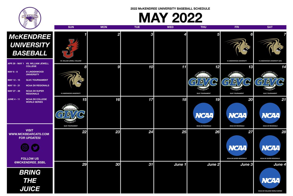 🚨 SCHEDULE RELEASE 🚨 

Mark your calendars. The 2022 schedule is finally here!

🔗 bit.ly/3De0bye

#BringTheJuice