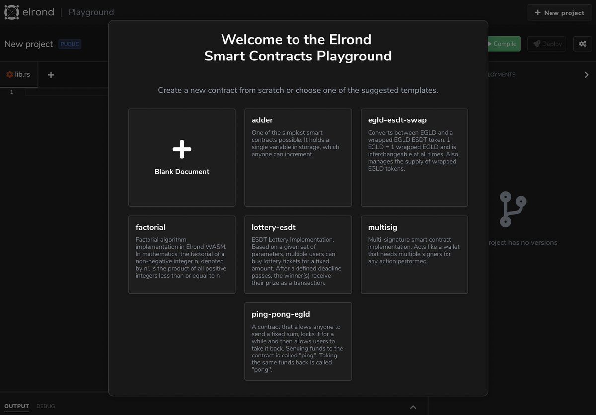 CryptoRingsNFT's tweet photo. Want to learn more about @ElrondNetwork smart contracts? Check out https://t.co/vy9qvwCqK4! Looks amazing, and will make SC development super accessible for new users ⚡️ https://t.co/5sGplMajuf