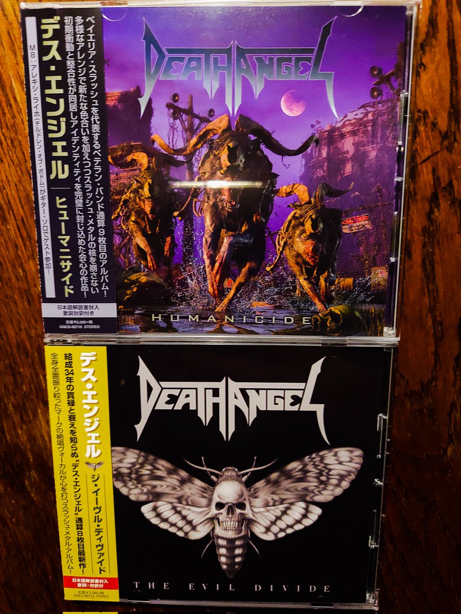 Zielony666's tweet photo. Epic @deathangel \m/ #DeathAngel #JapanCD https://t.co/hIbbLRbvOq