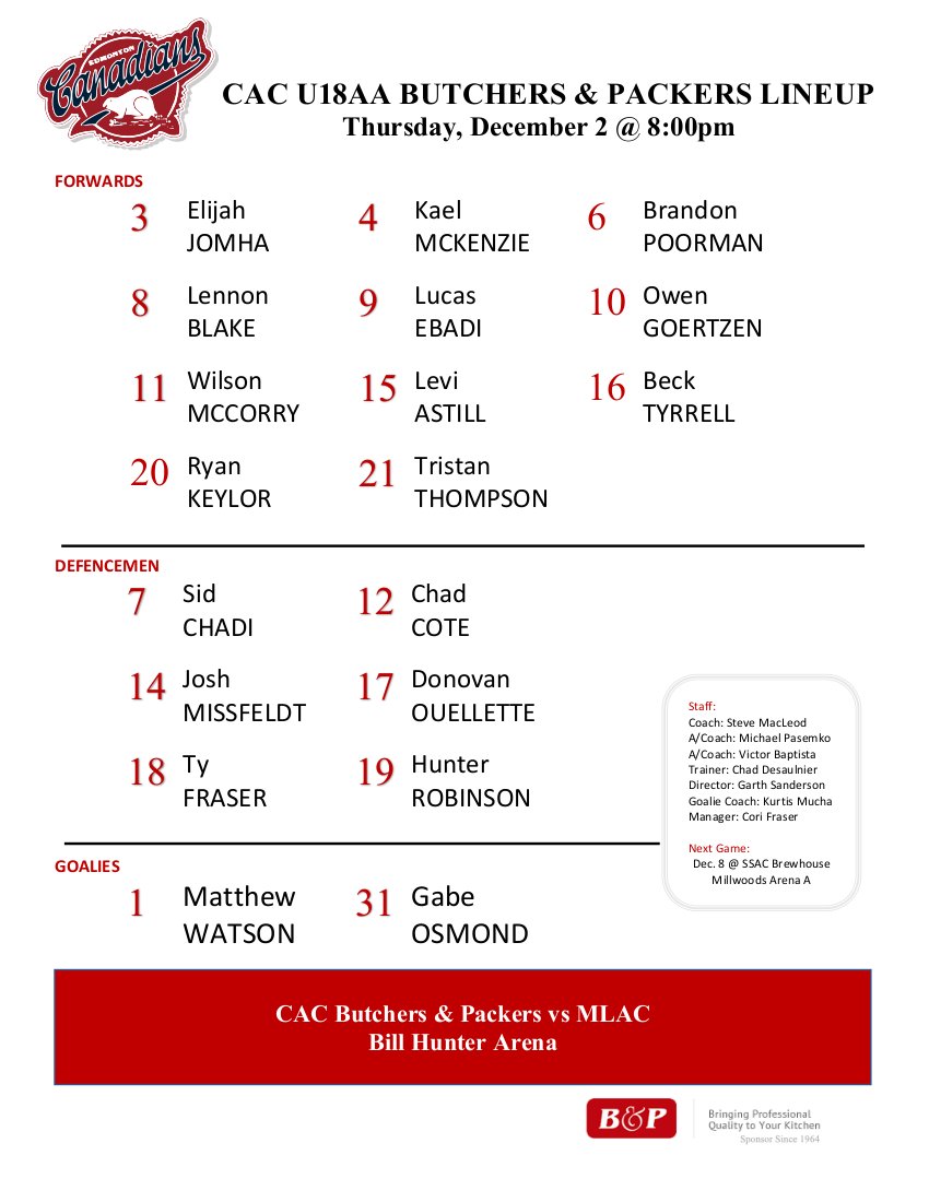 CAC U18AA tweet media