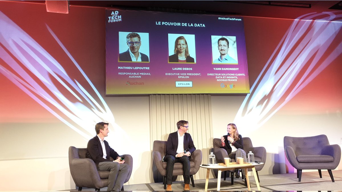 RivalainPaul's tweet photo. "La privacy client et le business sont compatibles" nous dit @yannda directeur solutions clients de @GoogleFR. 

@iabfrance @MMAFrance_Asso #iim #cdeb #memepaspeur #adandtechforum #comdigital #marketingdigital #mma #sea #publicite #programmatique https://t.co/etkRUF5oB0