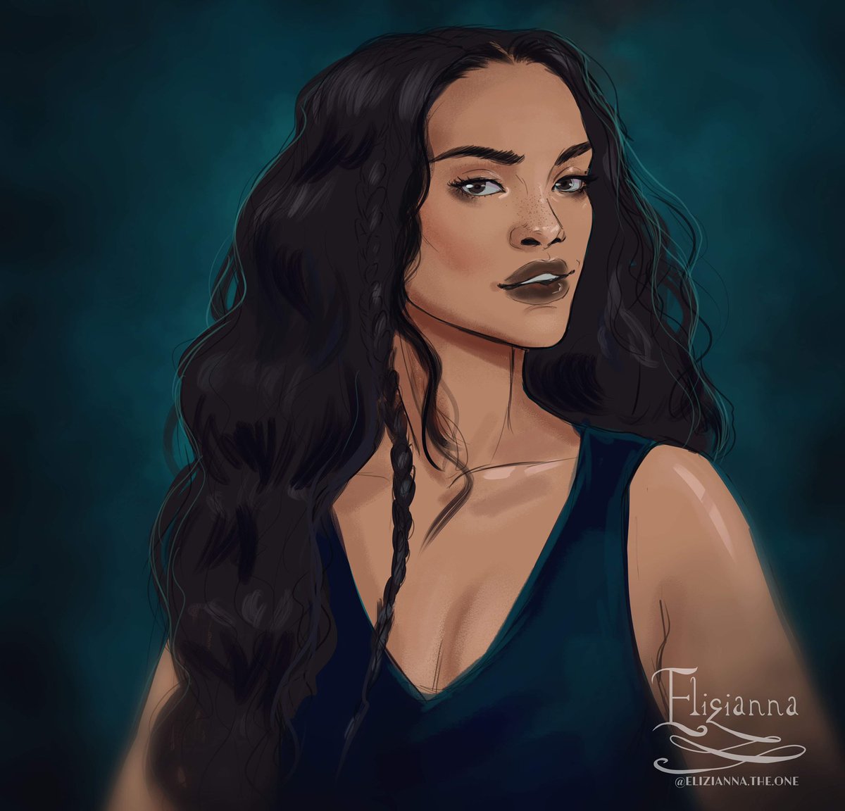 eliziannatheone's tweet photo. Callie and Des from the Bargainer Series by @LauraThalassa #novels #fantasynovels #laurathalassa #ArtistOnTwitter #thebargainerseries https://t.co/bUoTtG7GLH