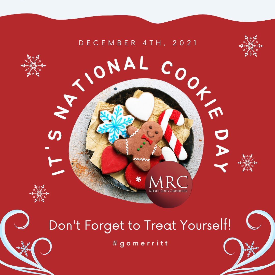MerrittRealtyfl's tweet photo. Today is National Cookie Day!
What is your favorite cookie? Tweet us your favorite holiday recipes! #cookie #cookieday #cookiedays
#christmas2021 #christmascookies #christmascookie
#gomerritt https://t.co/Vl2uBnqtsC