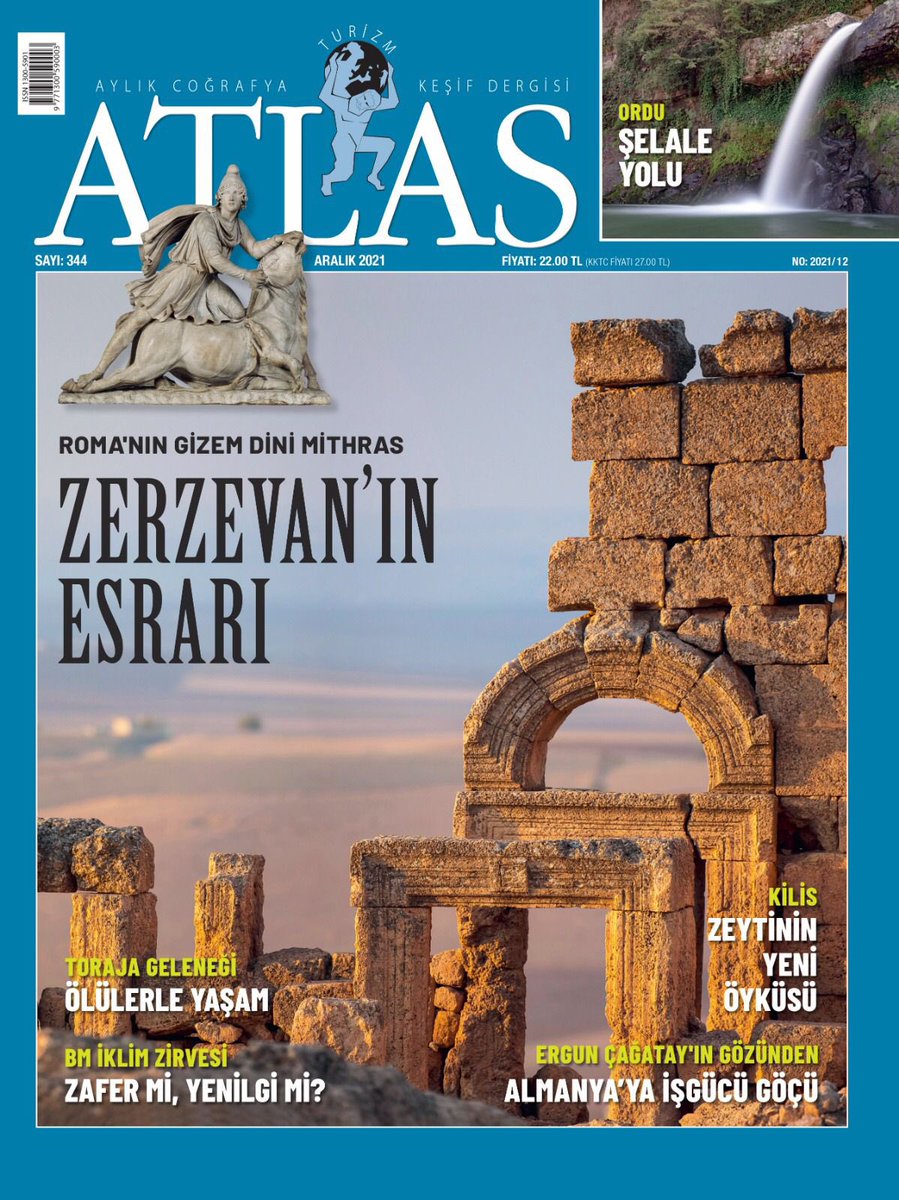 Atlas dergisi, Bu ay kapağına Diyarbakır’daki Roma sınır garnizonu Zerzevan Kalesi’nde ortaya çıkarılan esrarengiz Mithras tapınağını ve Roma’nın bu tek tanrılı gizem dinini taşıdı.

@munirkaraloglu @ayhankardan54