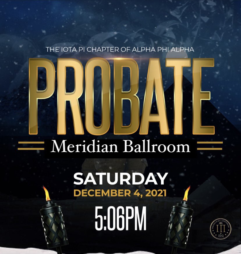 🚨LOCATION CHANGE🚨

The probate is still in full effect. We have moved the location to the Meridian Ballroom. The start time is still 5:06pm and EARLY ARRIVAL is suggested! #iPiFOREVER🤙🏾