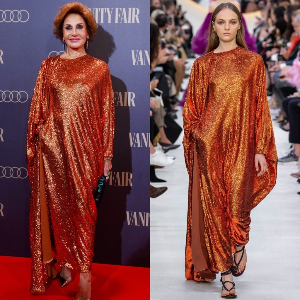 dequemeolook's tweet photo. Naty Abascal de Valentino Verão 2020 no 'Personaje del Año Vanity Fair 2021' em Madri. #PremioVF2021 #NatyAbascal #Valentino 📸 Divulgação Vanity Fair / Vogue Runway https://t.co/s0pCy2dIJU