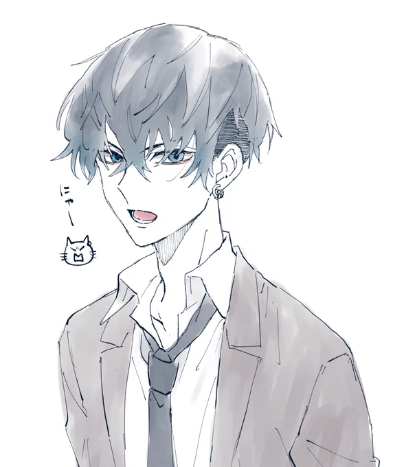 まつのさん描くの難しすぎます
🐯くんと対っぽくなったので並べてみた 
