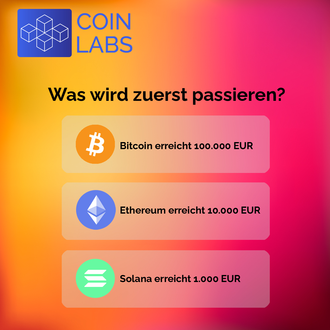coin_labs_'s tweet photo. Wer wird zuerst den nächsten großen Meilenstein erreichen? #Bitcoin, #Ethereum oder #Solana? 💯🔥

Was denkt Ihr?

#️⃣ #cryptoinvestment #NFT #DeFi #CoinLabs #BTC #ETH #SOL #cryptonews #krypto #crypto #cryptocurrency #top10 #kryptowährungen #cryptoasset #cryptomarket #kryptomarkt https://t.co/8fAGklgcLR