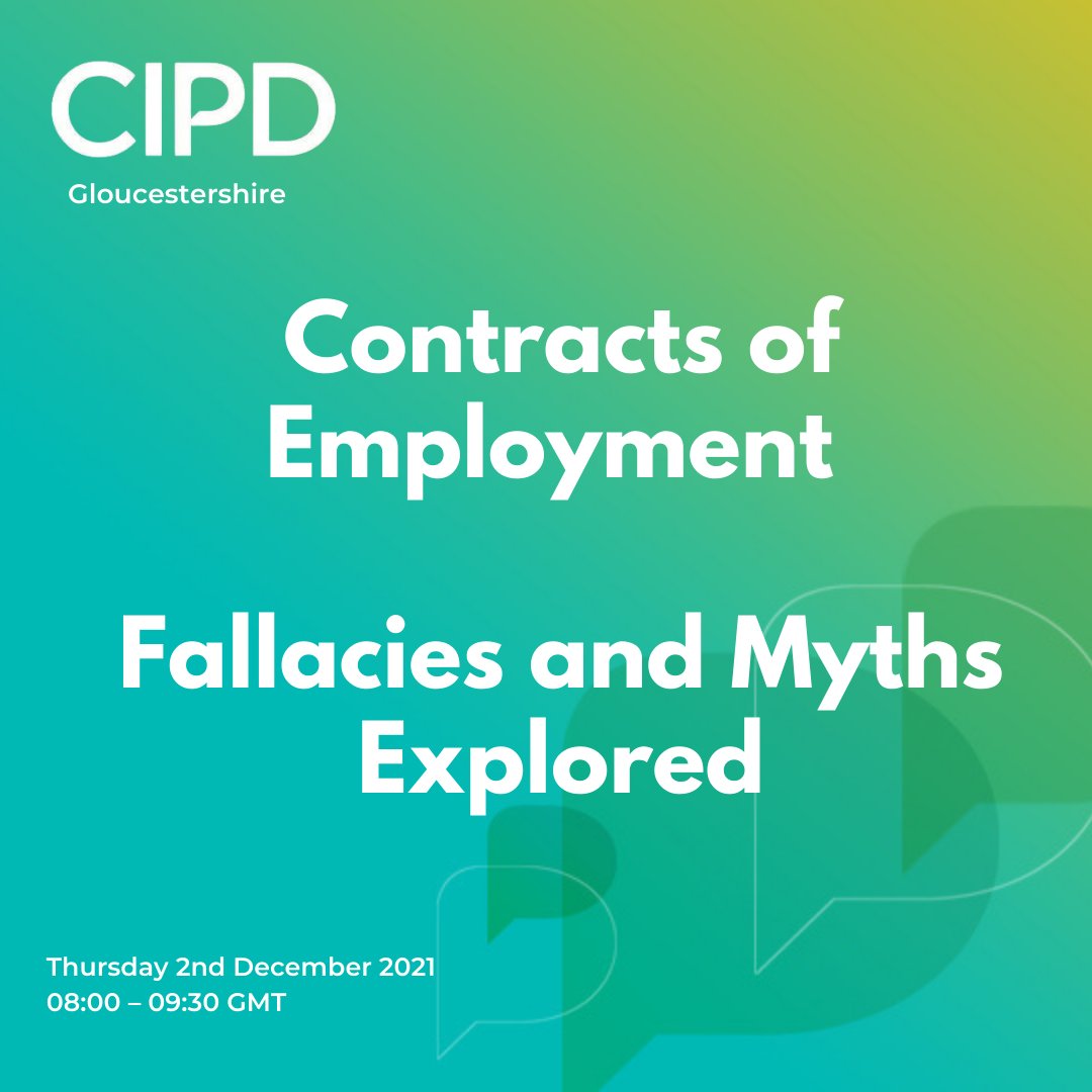 Last few spaces available for tomorrow's event - a refresher session on the essentials of employment contracts that highlights some of the most common mistakes.

For more information and to book your place, visit our Eventbrite page eventbrite.co.uk/e/contracts-of…