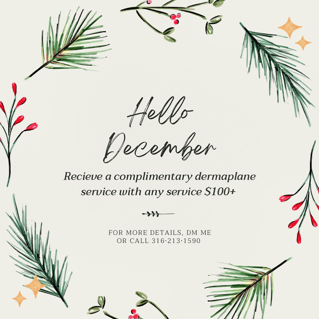 hello december &amp; hello y’all 🌲♥️

✨check out my December skin care deal I am running all month! DM me to snag your spot! ✨