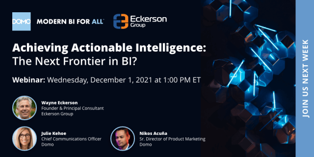 JessicaLantz8's tweet photo. #ActionableIntelligence #ModernBI @Domotalk @EckersonGroup @WEckerson https://t.co/ENACbzZAgC https://t.co/dxyOUJbw4j
