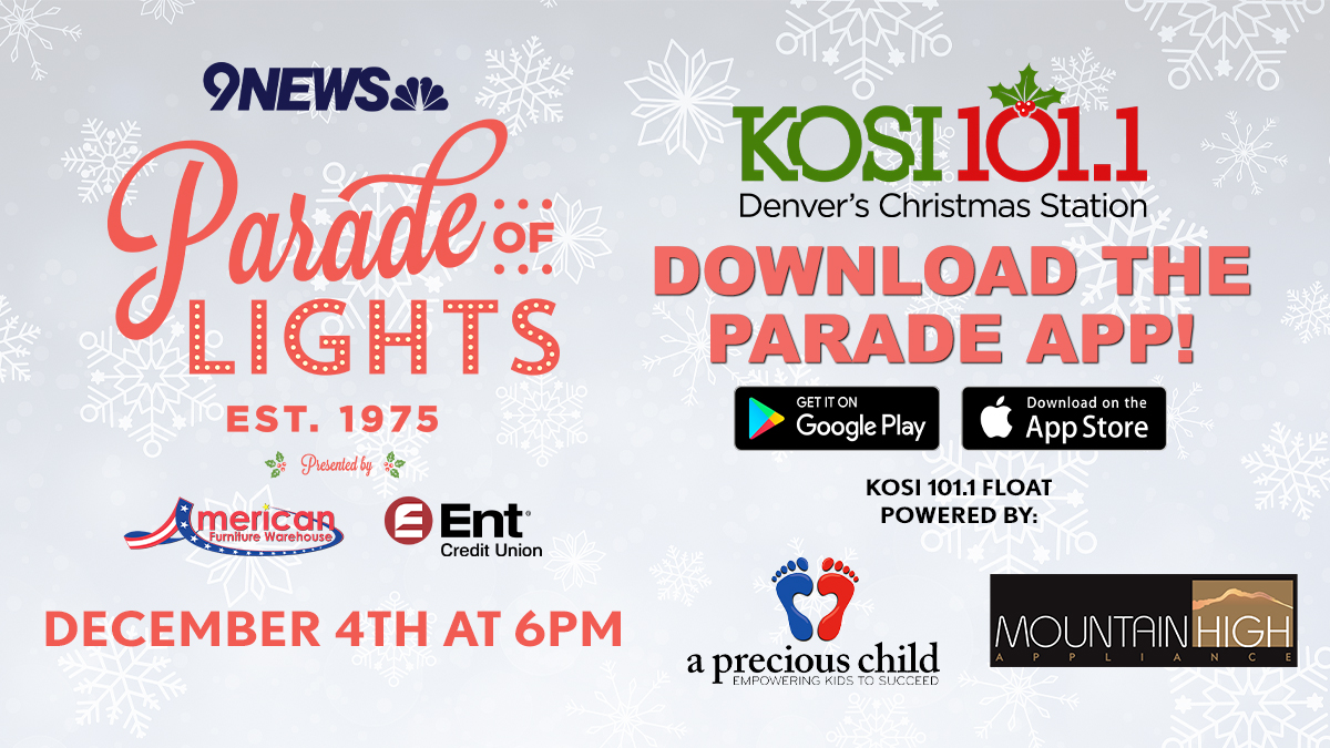 Don’t miss Colorado’s brightest holiday tradition! This FREE holiday spectacular features more than 40 units including illuminated floats, giant helium-filled character balloons and more! Join us for the live parade on Dec. 4th at 6:00pm.

downtowndenver.com/9news-parade-o…