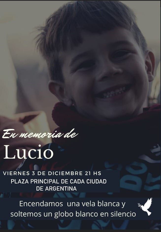 conjunta_accion's tweet photo. 🕯🙏🏻| #LucioDupuy 

"En cada plaza de cada ciudad, Lucio estará hasta que cada velita se apague... y correrá detrás de cada globo que se suelte, gracias por la difusión".

Palabras de Christian Dupuy, papá de Lucio.

#JusticiaPorLucio https://t.co/dI3tNawbMH