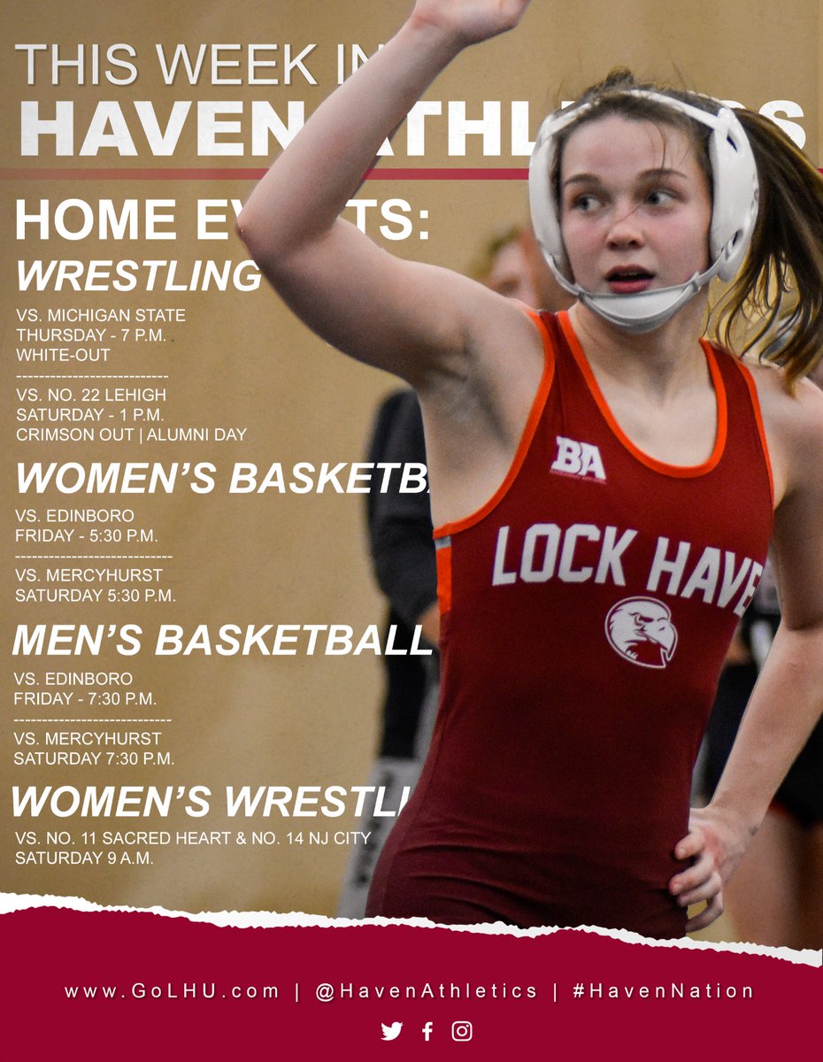 Lock Haven Athletics 🦅 tweet media
