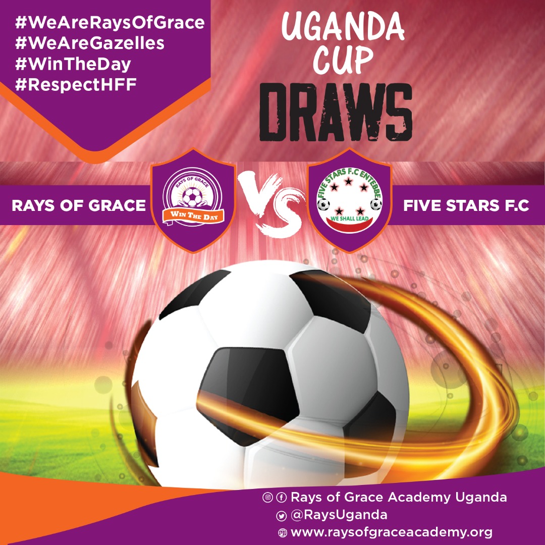 RaysUganda's tweet photo. 2021 #StanbicUgandaCup Draws
@RaysUganda has been drawn against #FiveStarsFC from Entebbe.
The game will be played at #HighnoonStadium located in #Kirugu at #RaysOfGraceJuniorSchool
#WinTheDay
#RespectHoffmanFamilyFoundation
@BugandaRFA
@RobertsKiwanuka
@MosesMagogo @AhmedMarsha https://t.co/3rUxUjZuDy