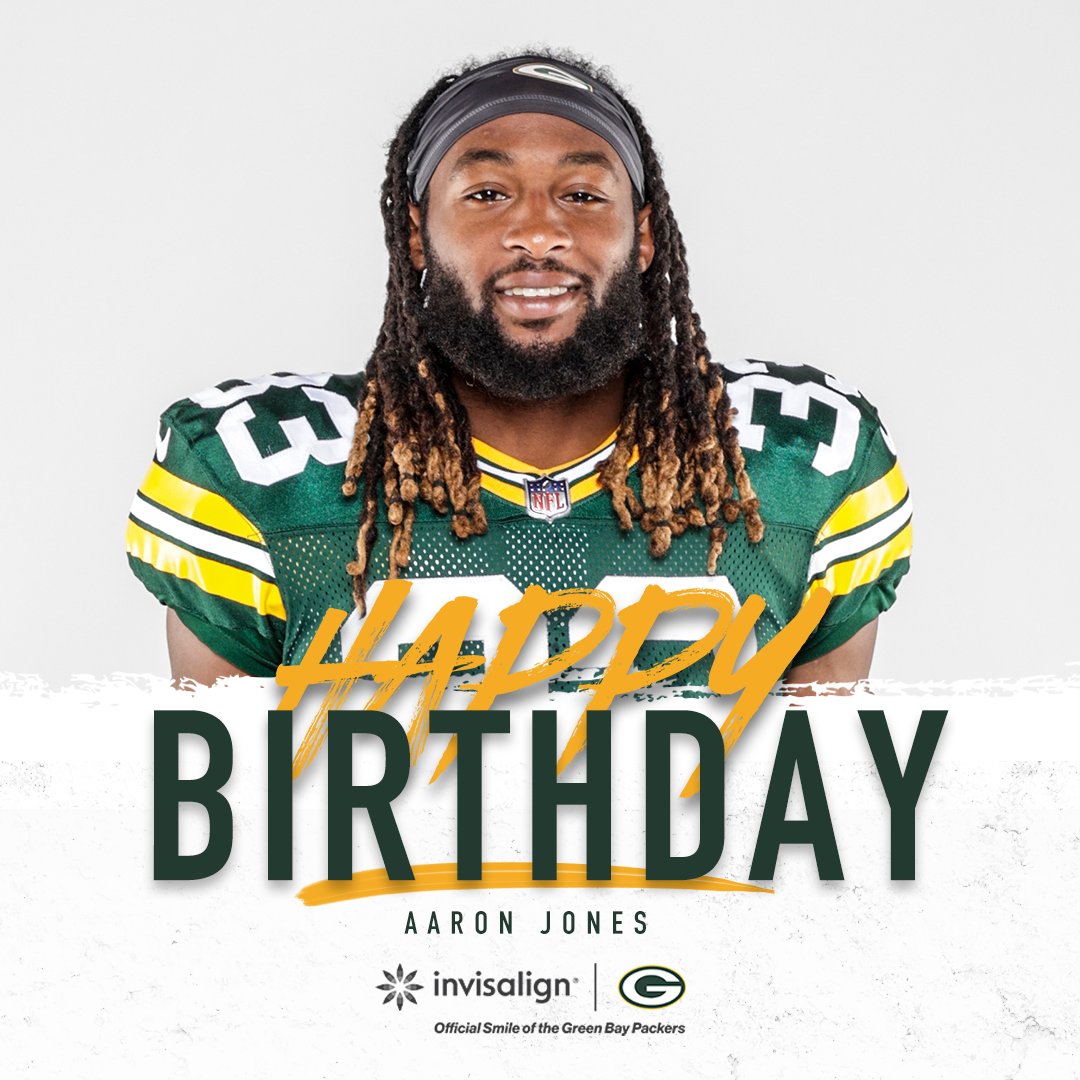 packers's tweet photo. It's @Showtyme_33's birthday! 🎉 

Give this a ❤️ to wish No. 3️⃣3️⃣ a happy birthday!

#GoPackGo | #WinningSmiles https://t.co/jwM0kLQnKF
