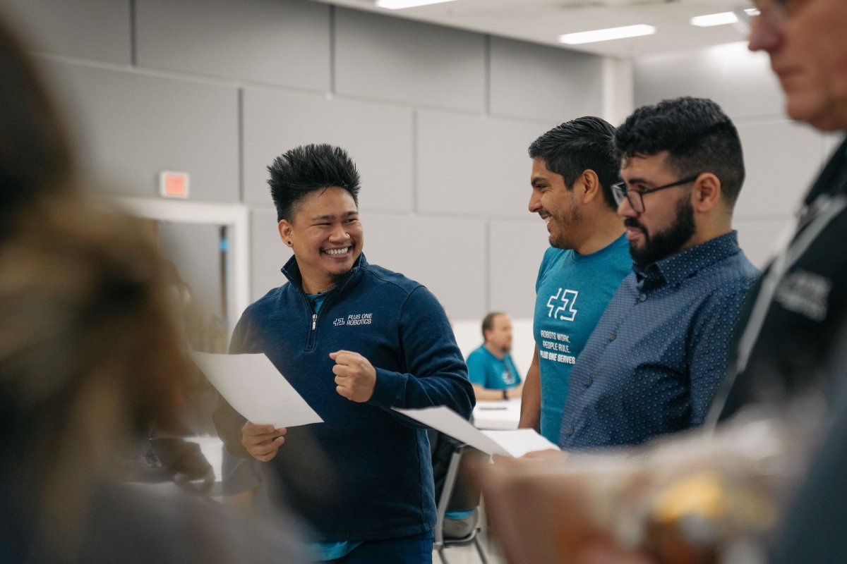 If you've been looking for a company that welcomes all that you are, we encourage you to apply to Plus One today. We can't wait to find out the unique things that make you a vibrant team player. lnkd.in/dhkYWgg
#plusonerobotics #robots #3dvision #techjobs #sanantonio