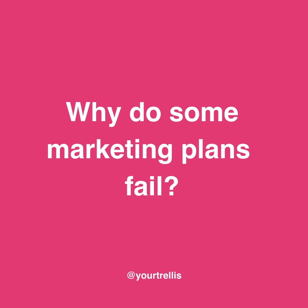 yourtrellis's tweet photo. 🧐 Why do some #marketingplansfail in businesses?👎
-#Communication in teams
-#Unexpected competition
-#Based on the assumption
If your company is struggling with creating a #successfulmarketingplan, we can help you out with that. Check out our website now:https://t.co/NIcjdHov5o https://t.co/2kw1cRw8TS