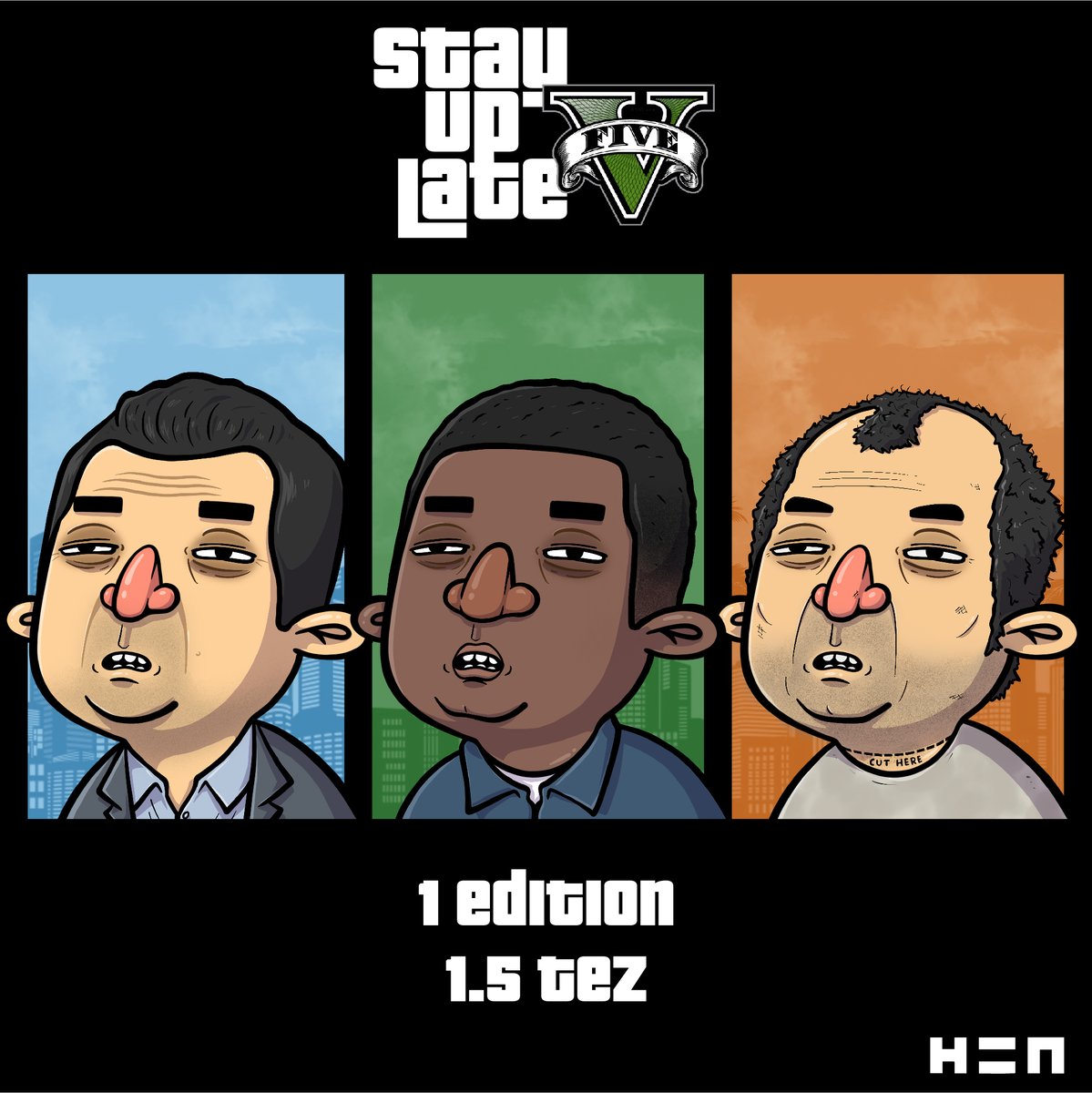 sulavatars's tweet photo. New Drop
Stay Up Late V series
1 edition - 1.5 tez

Michael
https://t.co/rfIgx7Xd8u

Franklin
https://t.co/hXtwFHcRSR

For trevor already sold to @tgos1128 
thanks for collecting ❤️

#nft #cleannft #nftcommunity #idnft @metarupa_nft @idnft_ #gtaseries #hicetnunc https://t.co/pZ2fqFmpRT