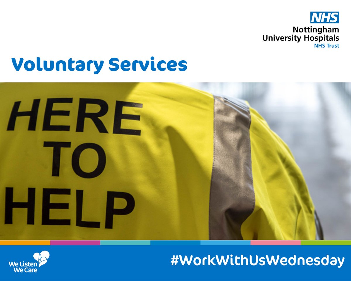 Nottingham University Hospitals (@nottmhospitals) on Twitter photo Could you spare some time to support your local NHS Trust? We are seeking volunteers to assist at mealtimes. If you are interested in offering your time then weād like to hear from you. To request an application form email NUHvoluntary.services@nuh.nhs.uk Could you spare some time to support your local NHS Trust? We are seeking volunteers to assist at mealtimes. If you are interested in offering your time then weād like to hear from you. To request an application form email NUHvoluntary.services@nuh.nhs.uk