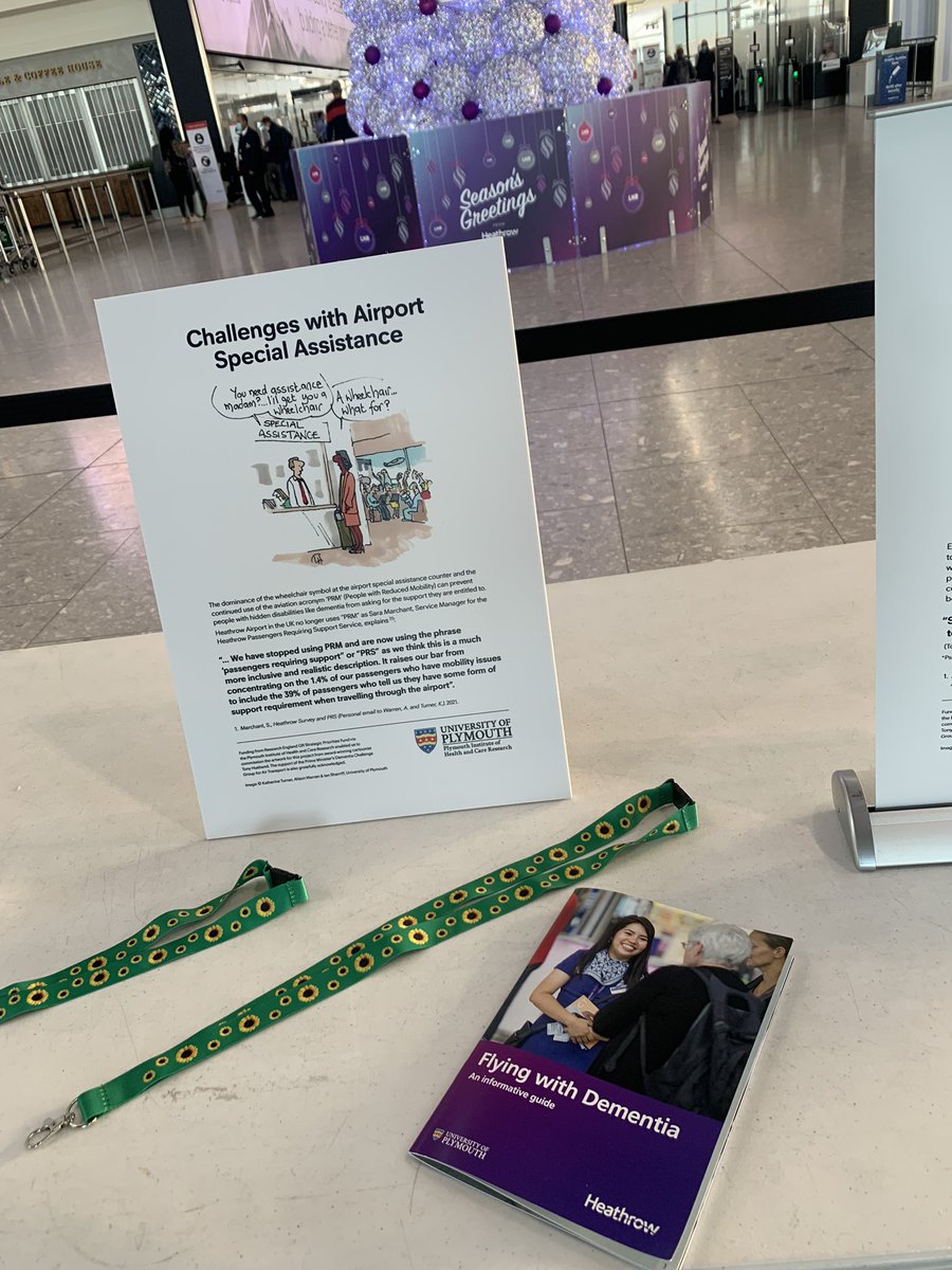 hayley_chami's tweet photo. Fantastic #CPD day spent in my happy place @HeathrowAirport with the #dementia challenge group for air transport at the launch of the flying with dementia guide. Looking forward to sharing my experience with @cityplym #travel &amp; #tourism students #weareourstudents #alwayslearning https://t.co/EGwhRmZvzT