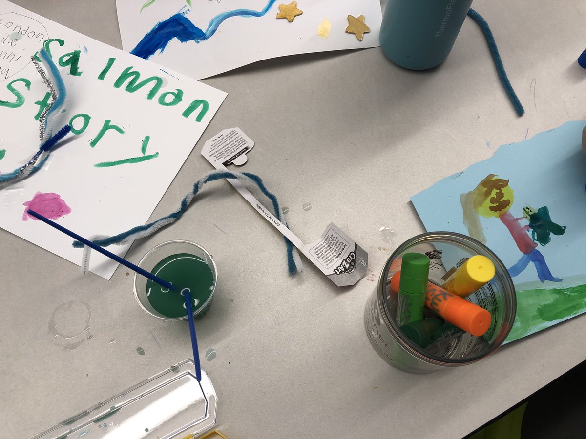 mrsbelcherqae's tweet image. Second grade #QAE #PBL groups are preparing to teach our local preschool students about the salmon life cycle. Puppet shows, plays, and picture books, oh my! #spsconnects