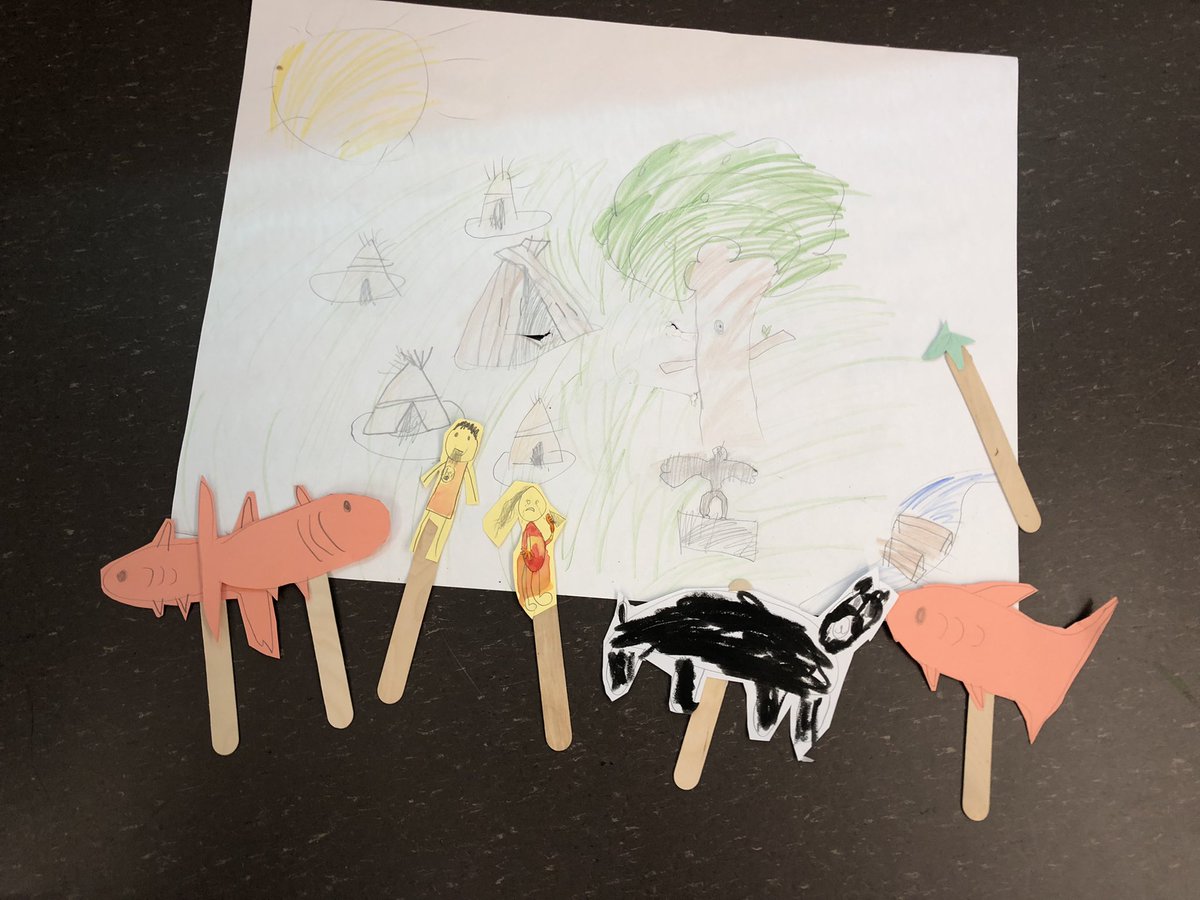 mrsbelcherqae's tweet image. Second grade #QAE #PBL groups are preparing to teach our local preschool students about the salmon life cycle. Puppet shows, plays, and picture books, oh my! #spsconnects