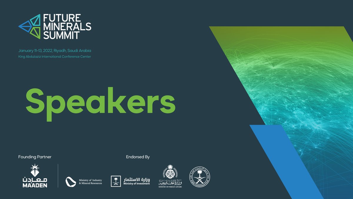 FutureMineral's tweet image. We’re pleased to introduce you to some of the top CEOs and global leaders speaking at #FutureMineralsSummit2022

Read more:
bit.ly/3I7ahEJ 

#FMS2022