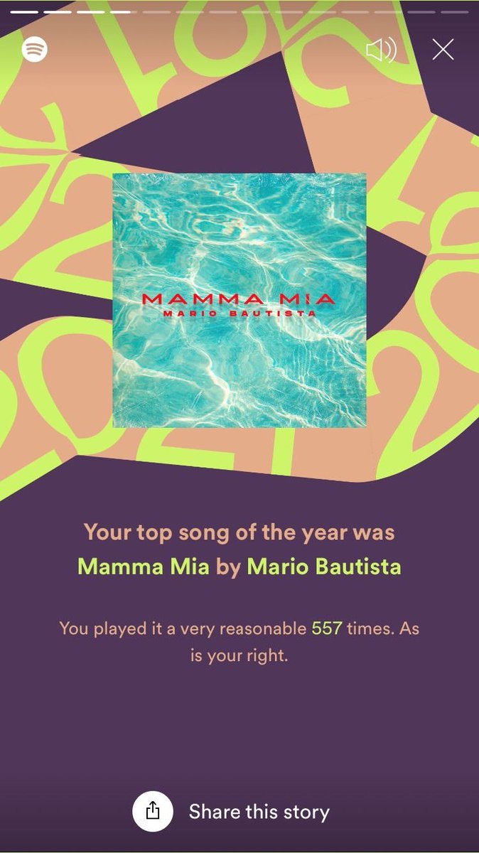 <a href="/mariobautista_/">Mario Bautista</a> <3 
#SpotifyWrapped #Mi2021EnSpotify