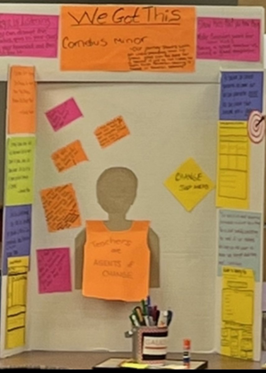 Celebrating and reflecting <a href="/galileoleads212/">galileoleads</a> on our learning from "We Got This" <a href="/MisterMinor/">Cornelius Minor</a> #powerful #prokid Teachers are agents of change! #bethechange