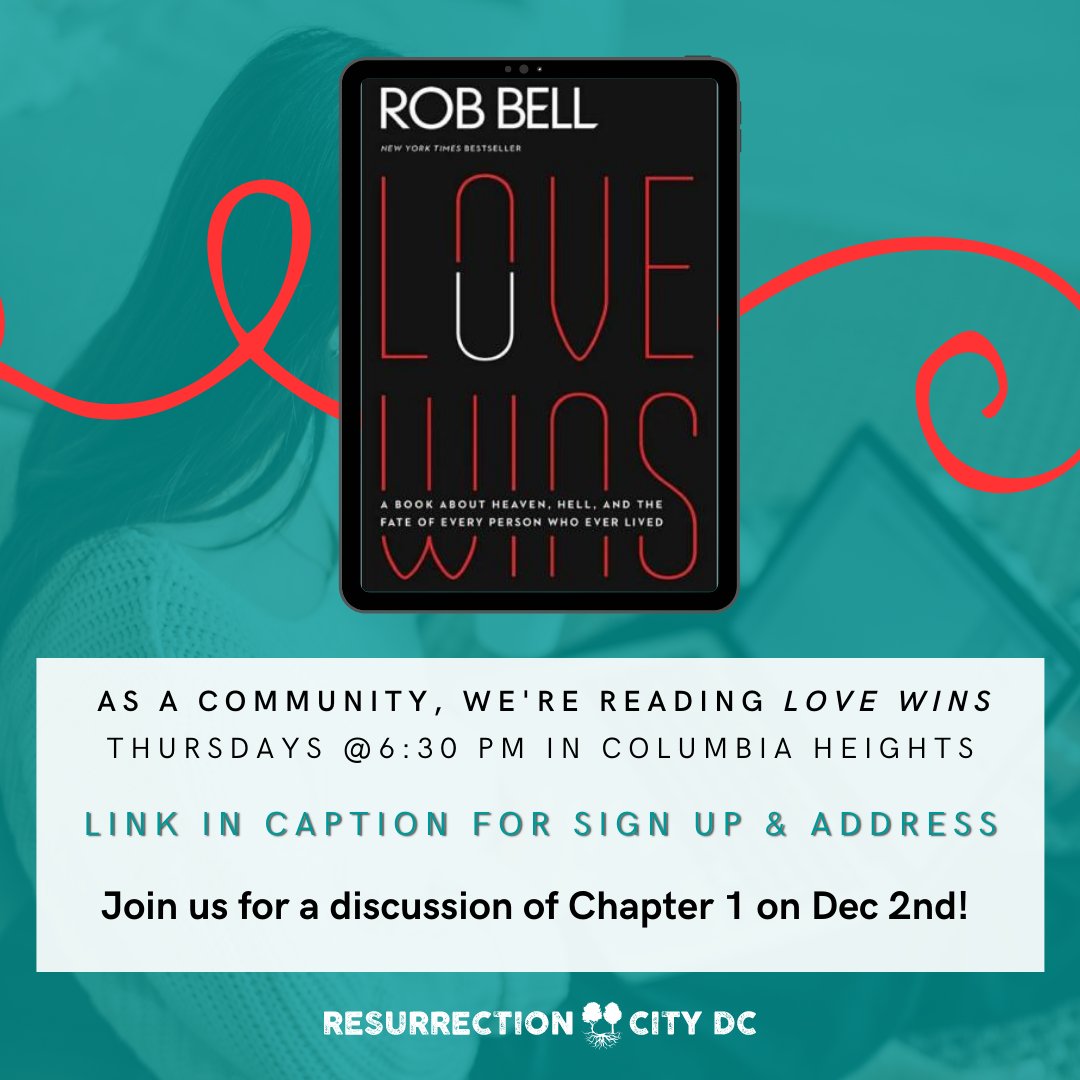 sign up here ow.ly/O1f850GXNA1 to RSVP for TOMORROW NIGHT's small group gathering! Thursday evening at 6:30pm ET. In-person. We can't wait to see you! 

#deconstruct #reconstruct #rethinkchurch #decolonize 
#resurrectioncitydc