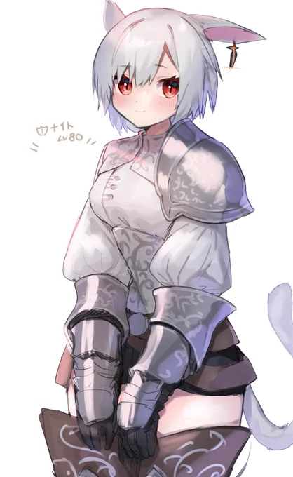 うちの子ナイトカンスト記念!暁月たのしみ!
#FF14 