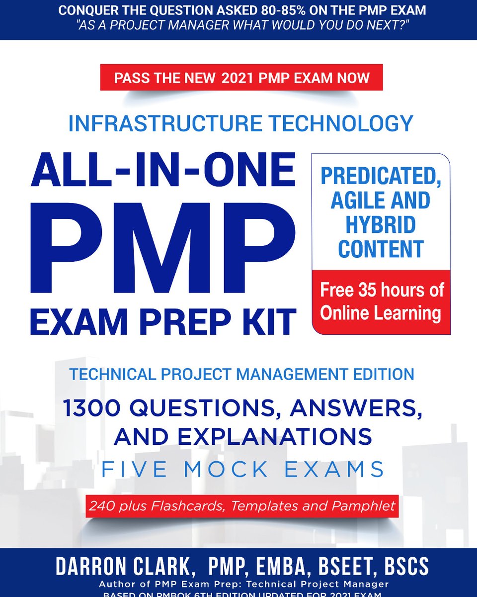Pass the PMP ON THE FIRST TRY 

*** Supporting Pride and Diversity ***

-Earn 35 PDUs
-Free E-Learning course
-1300 questions
-5 Mock exams
- 240 Flashcards

- Passed on the first try ~Remy LeClair ★★★★★

ow.ly/uUMR50GYyvo

Shop Now
ow.ly/YUMG50GYyvs