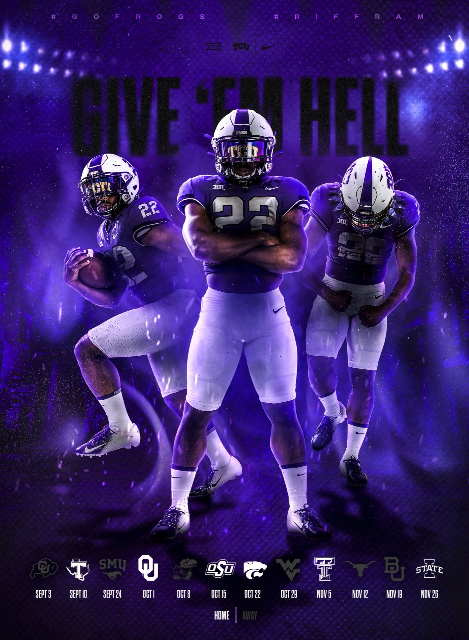Tcu 2022 Football Schedule Tcu Football On Twitter: "🚨 It's Here 🚨 Our 2022 Football Schedule Has  Arrived! #Gofrogs #Riffram Https://T.co/6G7Ylkw75B" / Twitter