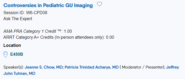 JeffreyTutman's tweet photo. Excited to be virtually presenting this afternoon at #RSNA2021 with @mei_jeanne and @LApedsrads on Controversies in Pediatric GU imaging #pedsrad #imagingourfuture https://t.co/jD4SY0PfmB