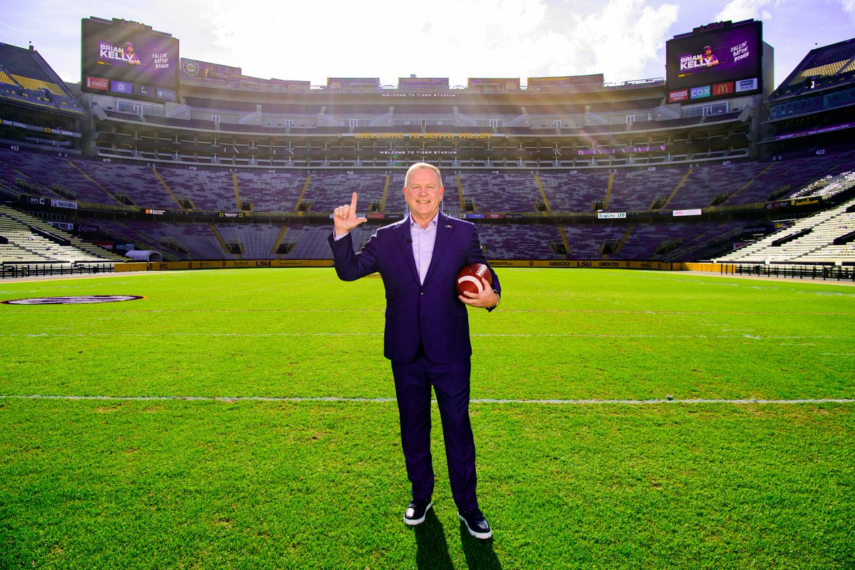 LSU Football tweet media