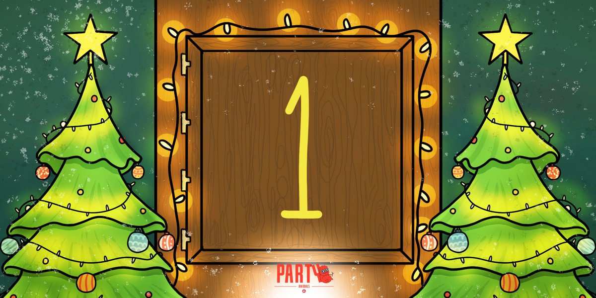 Curious what's behind door No 1? 🎄👀🎅🏻

➡️Go to partyanimals.xyz/advent to open it, to participate RT this tweet. 

Sprinkle some sparkle ✨🎄🎅🏻
#apadvent #Avalanche