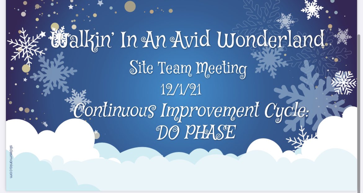pcosme1908's tweet photo. On Wednesdays (once a month), we @AVID4College site team. #OurShineIsInProgress https://t.co/RE3BTQl89z