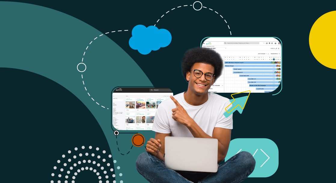 Aprimo's tweet photo. #DAM + #MRM = a more powerful @salesforce solution🔋 💪 

Click the link below ⬇️ to see how Aprimo powers up Salesforce with DAM and MRM to optimize your customer experience in every industry.
https://t.co/GHDRokGmCf https://t.co/wosBqQ8F8J