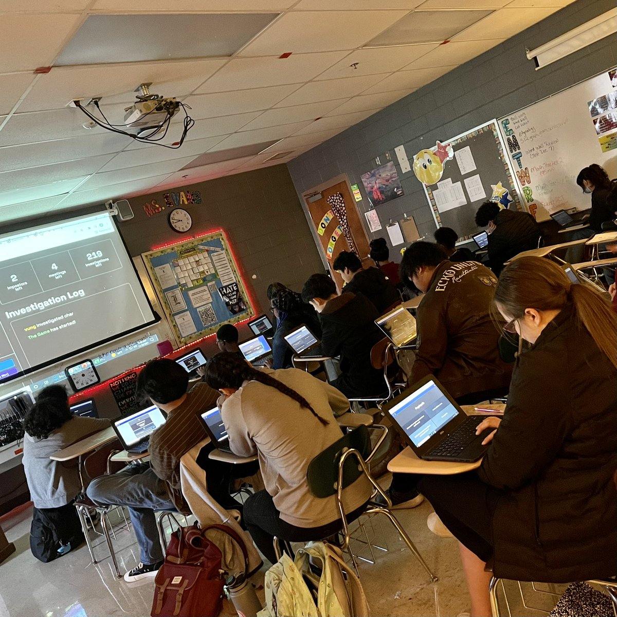 CARS did a Word Wall review with the Gimkit “Among Us” game— we had so much fun! <a href="/LhsCars/">The CARS Crew</a> <a href="/LHSintheNews/">LaVergne High School</a>